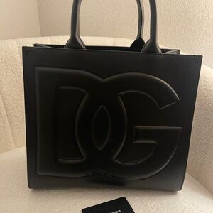 Dolce & Gabbana leather daily tote